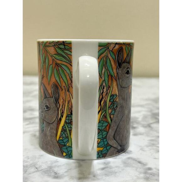 Australian Wildlife Collection Priscilla Parker Kanguru Mug Tea Porcelain 3.5" - Picture 5 of 9